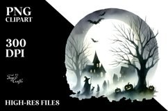 Simple Halloween Foggy Night Product Image 1