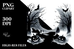 Simple Halloween Foggy Night Product Image 3
