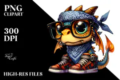 Dragon with Bandana and Fancy es Product Image 2