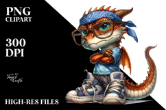Dragon with Bandana and Fancy es Product Image 2