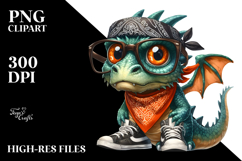 Dragon with Bandana and Fancy es Product Image 2