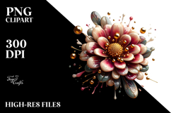 Abstract Glossy Zinnia Product Image 2