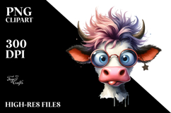 Crazy Cow PNG Product Image 2