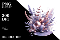 Abstract Lavender Splash | Clipart Product Image 2