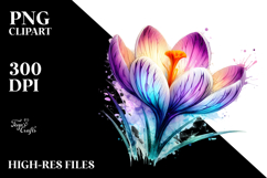 Vibrant Crocus Transparent PNG Product Image 2