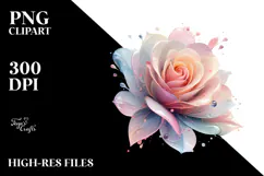 Abstract Rose Made of PNG Product Image 2