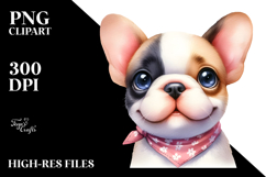 Cute Baby French Bulldog, Transparent PNG Product Image 2