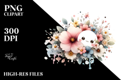 Cute Flower Painting, Transparent PNG Product Image 2