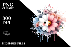 Flower Skull PNG Product Image 2