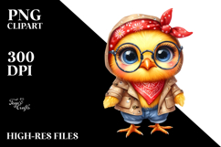 Baby Chicken Bandana es | Clipart Product Image 2