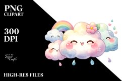 Cute Cloud PNG Product Image 2