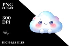 Cute Cloud PNG Product Image 2