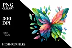 Vibrant Butterfly, High-Res PNG Product Image 3