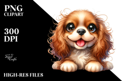 Happy Cocker Spaniel PNG Product Image 2