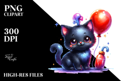 cute cat pumpkin | Clipart Product Image 2