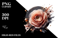 Abstract Glossy Ranunculus Product Image 2