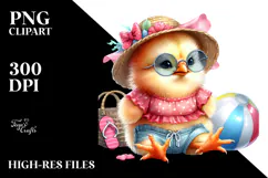 Digital Baby Chicken, Transparent PNG Product Image 2