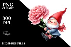 Gnome with Big Hat, Cute PNG Product Image 2