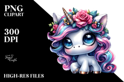 Dancing Unicorn, Transparent PNG Product Image 2