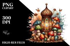 Magical Wooden Stained Mushroom Product Image 3