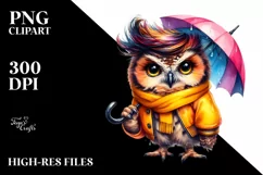 model baby owl, Transparent PNG Product Image 3