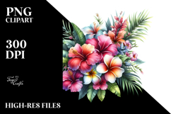 Hawayan Flowers Clipart Product Image 2