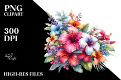Hawayan Flowers Clipart Product Image 2