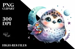 Colorful Baby Ptarmigan Clipart Product Image 1