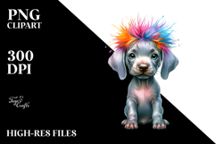 Vibrant Monkey Made of Flowers PNG Product Image 2