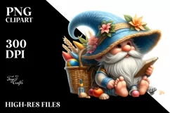 Beach Wear Gnome, Digital Painting PNG Product Image 3