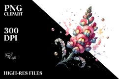 Snapdragon Shiny Material | Sublimation | Clipart Product Image 1