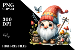 Cute Baby Gnome PNG Product Image 2