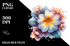 Detailed Primrose Splash | Clipart Product Image 3