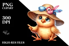 Colorful Baby Hummingbird | Sublimation | Clipart. Product Image 3