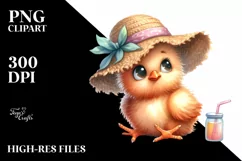 Colorful Baby Hummingbird | Sublimation | Clipart. Product Image 3