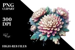 Glossy Transparent Chrysanthemum Product Image 3