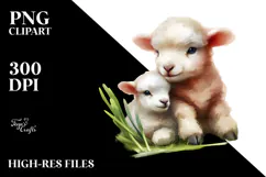 Digital Baby Lamb, Transparent PNG Product Image 2