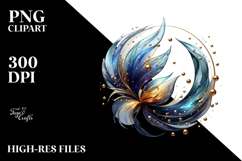 Abstract Iris PNG Product Image 2