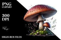 Detailed Glossy Mushroom Product Image 1