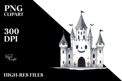 Funny Halloween Castle PNG Product Image 2