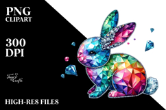 Bunny Diamonds Splashy PNG Product Image 2