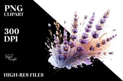 Abstract Detailed Shiny Lavender Watercolor Splash Product Image 3