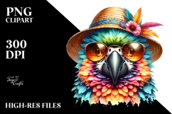 Colorful Baby Macaw, PNG Product Image 2