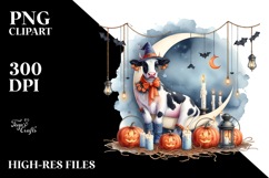 Watercollor Cow for Halloween Product Image 2