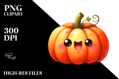 Funny Vibrant Pumpkin Watercolor Splash Product Image 2