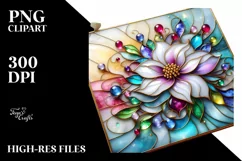 Watercolor Luxury Flower Splash Clipart Product Image 3