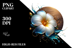 Abstract y Morning Glory PNG Product Image 2