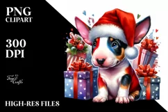 Expressive Baby Bull Terrier PNG Product Image 1