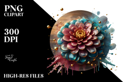 -like Zinnia PNG Product Image 2