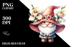 Gnome with Big Hat, Cute PNG Product Image 2